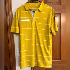 Nike Golf Dri-Fit - Yellow Polo - Men’s Medium